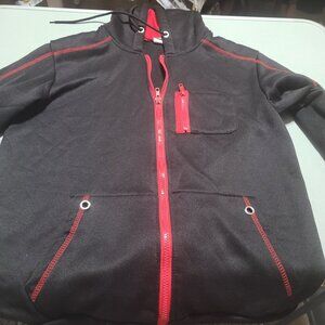 Black and red jacket